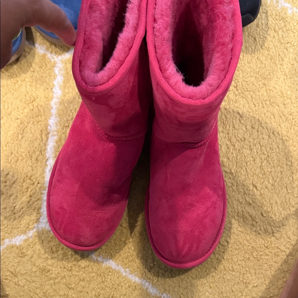 UGG Vibrant Pink Winter Boots